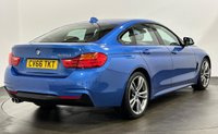 USED 2016 66 BMW 4 SERIES GRAN COUPE 2.0 420D M SPORT GRAN COUPE 4d 188 BHP Estoril Blue, Front Oyster Leather Sports Seats, M Sports Suspension, Navigation System, BMW Proffesional Multimedia