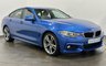 USED 2016 66 BMW 4 SERIES GRAN COUPE 2.0 420D M SPORT GRAN COUPE 4d 188 BHP Estoril Blue, Front Oyster Leather Sports Seats, M Sports Suspension, Navigation System, BMW Proffesional Multimedia