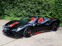 USED 2022 22 FERRARI F8 3.9 SPIDER 2d 711 BHP CARBON FIBRE RACING SEATS, ADAPTIVE LIGHTS, FRONT AXLE LIFT, FRONT END PAINT PROTECTION FILM, CARBON FIBRE DRIVERS ZONE, CAVALLINO STITCHED ON HEADRESTS, RACING SEAT LIFTER, WARRANTY TO JUNE 2026, 7 YEAR SERVICE PACK.