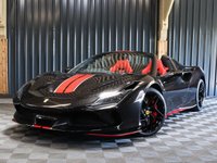 USED 2022 22 FERRARI F8 3.9 SPIDER 2d 711 BHP CARBON FIBRE RACING SEATS, ADAPTIVE LIGHTS, FRONT AXLE LIFT, FRONT END PAINT PROTECTION FILM, CARBON FIBRE DRIVERS ZONE, CAVALLINO STITCHED ON HEADRESTS, RACING SEAT LIFTER, WARRANTY TO JUNE 2026, 7 YEAR SERVICE PACK.
