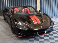 USED 2022 22 FERRARI F8 3.9 SPIDER 2d 711 BHP CARBON FIBRE RACING SEATS, ADAPTIVE LIGHTS, FRONT AXLE LIFT, FRONT END PAINT PROTECTION FILM, CARBON FIBRE DRIVERS ZONE, CAVALLINO STITCHED ON HEADRESTS, RACING SEAT LIFTER, WARRANTY TO JUNE 2026, 7 YEAR SERVICE PACK.