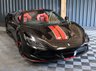 USED 2022 22 FERRARI F8 3.9 SPIDER 2d 711 BHP CARBON FIBRE RACING SEATS, ADAPTIVE LIGHTS, FRONT AXLE LIFT, FRONT END PAINT PROTECTION FILM, CARBON FIBRE DRIVERS ZONE, CAVALLINO STITCHED ON HEADRESTS, RACING SEAT LIFTER, WARRANTY TO JUNE 2026, 7 YEAR SERVICE PACK.