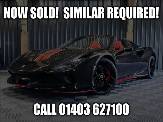 2022 22 Ferrari F8 3.9 SPIDER 2d 711 BHP