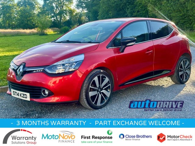 2014 14 Renault Clio 1.5 DYNAMIQUE S MEDIANAV ENERGY DCI S/S 5d 90 BHP