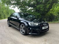USED 2017 67 AUDI A3 2.0 S3 TFSI QUATTRO BLACK EDITION 4d 306 BHP ZERO DEPOSIT FINANCE AVAILABLE