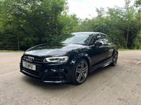 USED 2017 67 AUDI A3 2.0 S3 TFSI QUATTRO BLACK EDITION 4d 306 BHP ZERO DEPOSIT FINANCE AVAILABLE