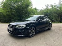 USED 2017 67 AUDI A3 2.0 S3 TFSI QUATTRO BLACK EDITION 4d 306 BHP ZERO DEPOSIT FINANCE AVAILABLE