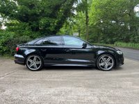 USED 2017 67 AUDI A3 2.0 S3 TFSI QUATTRO BLACK EDITION 4d 306 BHP ZERO DEPOSIT FINANCE AVAILABLE