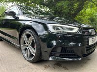 USED 2017 67 AUDI A3 2.0 S3 TFSI QUATTRO BLACK EDITION 4d 306 BHP ZERO DEPOSIT FINANCE AVAILABLE