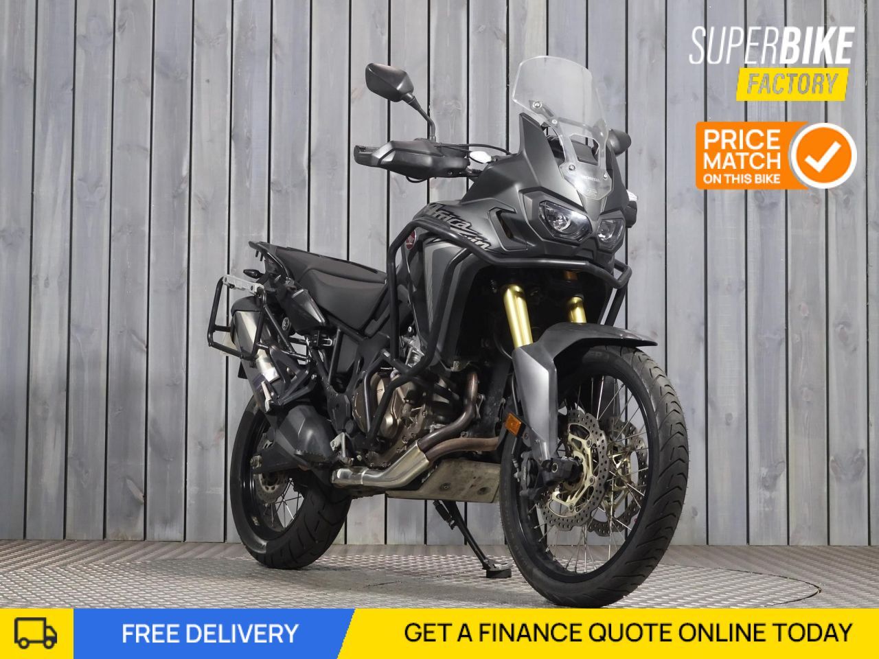 Honda Crf 1000 African Twin Black 2017 HONDA CRF1000L AFRICA TWIN