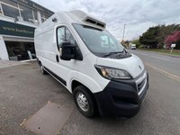 USED 2020 20 PEUGEOT BOXER 2.2 BLUEHDI 335 L2H2 PROFESSIONAL Temperature Controlled Refrigerated Panel Van 139 BHP GAH fridge unit, overnight standby