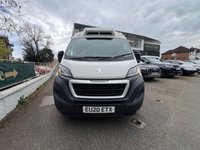 USED 2020 20 PEUGEOT BOXER 2.2 BLUEHDI 335 L2H2 PROFESSIONAL Temperature Controlled Refrigerated Panel Van 139 BHP GAH fridge unit, overnight standby