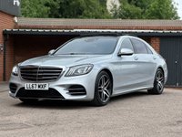 USED 2017 67 MERCEDES-BENZ S-CLASS 3.0L S 500 L AMG LINE EXECUTIVE PREMIUM 4d AUTO 430 BHP LUXURY LOUNGE