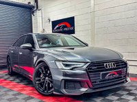 USED 2018 68 AUDI A6 3.0 TDI QUATTRO S LINE MHEV 4d 282 BHP BLACK ALLOYS