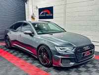 USED 2018 68 AUDI A6 3.0 TDI QUATTRO S LINE MHEV 4d 282 BHP BLACK ALLOYS