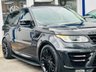 USED 2015 55 LAND ROVER RANGE ROVER SPORT 3.0 SDV6 AUTOBIOGRAPHY DYNAMIC LUMMA KIT OPEN PAN ROOF TWO-TONE HEAT & COOL SEATS SAT NAV REAR CAM STEPS ULEZ BLACK PACK~HEAT/COOL SEATS~MERIDIAN