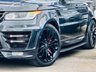 USED 2015 55 LAND ROVER RANGE ROVER SPORT 3.0 SDV6 AUTOBIOGRAPHY DYNAMIC LUMMA KIT OPEN PAN ROOF TWO-TONE HEAT & COOL SEATS SAT NAV REAR CAM STEPS ULEZ BLACK PACK~HEAT/COOL SEATS~MERIDIAN