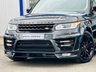 USED 2015 55 LAND ROVER RANGE ROVER SPORT 3.0 SDV6 AUTOBIOGRAPHY DYNAMIC LUMMA KIT OPEN PAN ROOF TWO-TONE HEAT & COOL SEATS SAT NAV REAR CAM STEPS ULEZ BLACK PACK~HEAT/COOL SEATS~MERIDIAN