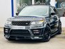 USED 2015 55 LAND ROVER RANGE ROVER SPORT 3.0 SDV6 AUTOBIOGRAPHY DYNAMIC LUMMA KIT OPEN PAN ROOF TWO-TONE HEAT & COOL SEATS SAT NAV REAR CAM STEPS ULEZ BLACK PACK~HEAT/COOL SEATS~MERIDIAN
