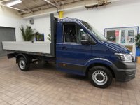 USED 2020 70 VOLKSWAGEN CRAFTER 2.0 CR35 TDI DROPSIDE M STARTLINE 138 BHP 3 SEATS PARKING SENSORS 1 OWNER SERVICE HISTORY