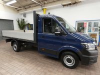 USED 2020 70 VOLKSWAGEN CRAFTER 2.0 CR35 TDI DROPSIDE M STARTLINE 138 BHP 3 SEATS PARKING SENSORS 1 OWNER SERVICE HISTORY
