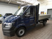 USED 2020 70 VOLKSWAGEN CRAFTER 2.0 CR35 TDI DROPSIDE M STARTLINE 138 BHP 3 SEATS PARKING SENSORS 1 OWNER SERVICE HISTORY