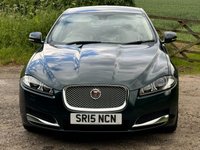 USED 2015 15 JAGUAR XF 3.0 D V6 PORTFOLIO 4d 240 BHP VERY LOW MILES, ONLY1 FORMER KEEPER