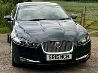 USED 2015 15 JAGUAR XF 3.0 D V6 PORTFOLIO 4d 240 BHP VERY LOW MILES, ONLY1 FORMER KEEPER