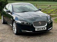 USED 2015 15 JAGUAR XF 3.0 D V6 PORTFOLIO 4d 240 BHP VERY LOW MILES, ONLY1 FORMER KEEPER