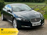 USED 2015 15 JAGUAR XF 3.0 D V6 PORTFOLIO 4d 240 BHP VERY LOW MILES, ONLY1 FORMER KEEPER