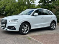 USED 2014 14 AUDI Q3 2.0 TFSI QUATTRO S LINE 5d 168 BHP FULL NAPPA HEATED LEATHER SEATS