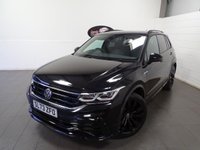 USED 2023 73 VOLKSWAGEN TIGUAN 1.5 BLACK EDITION TSI DSG 5d 148 BHP SAT NAV HALF LEATHER CRUISE PARK SENSORS PAN ROOF