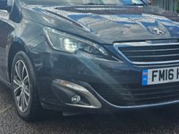 USED 2016 16 PEUGEOT 308 1.6 BLUE HDI S/S ALLURE 5d 120 BHP PEUGEOT 308 1.6 BLUE HDI S/S ALLURE 5d 120 BHP