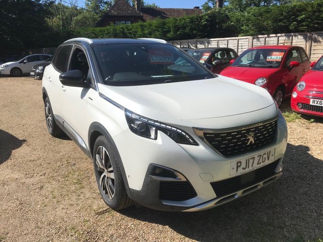 2017 17 Peugeot 3008 1.6 THP S/S GT LINE 5d 165 BHP AUTOMATIC