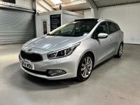 USED 2014 14 KIA CEED 1.6 CRDI 4 TECH ECODYNAMICS 5d 126 BHP 7" TOUCHSCREEN NAVIGATION
