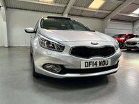 USED 2014 14 KIA CEED 1.6 CRDI 4 TECH ECODYNAMICS 5d 126 BHP 7" TOUCHSCREEN NAVIGATION