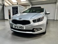 USED 2014 14 KIA CEED 1.6 CRDI 4 TECH ECODYNAMICS 5d 126 BHP 7" TOUCHSCREEN NAVIGATION