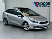 USED 2014 14 KIA CEED 1.6 CRDI 4 TECH ECODYNAMICS 5d 126 BHP 7" TOUCHSCREEN NAVIGATION