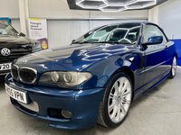 USED 2005 05 BMW 3 SERIES 2.5 325Ci 325 Sport Convertible 2dr Petrol Auto (239 g/km, 192 bhp) Heated Electric Leather, Cruise Control, Parking Sensors
