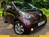 USED 2010 10 TOYOTA IQ 1.0 VVT-I IQ2 3d 68 BHP FULL MAROON LEATHER///REAR PARK SENSORS//ONLY 2 OWNER// X5 TOYOTA DEALER SERVICES/\\X9 AIRBAGS//KEYLESS ENTRY AND STARTING///ZERO ROAD TAX//TOYOTA BLUETOOTH HANDS FREE\\\NEW  MOT RECENTLY CARRIED OUT IQ2 3d 68 BHP FULL LEATHER///REAR PARK SENSORS//ONLY 2 OWNER// X5 TOYOTA DEALER SERVICES/\\X9 AIRBAGS//KEYLESS ENTRY AND STARTING///ZERO ROAD TAX/WIILL COME WITH A NEW MOT//