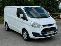 USED 2017 67 FORD TRANSIT CUSTOM 2.0 270 LIMITED LR P/V 129 BHP FULL DOCUMENTED SERVICE HISTORY