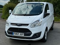 USED 2017 67 FORD TRANSIT CUSTOM 2.0 270 LIMITED LR P/V 129 BHP FULL DOCUMENTED SERVICE HISTORY