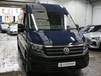USED 2020 20 VOLKSWAGEN CRAFTER 2.0 CR35 TDI L H/R P/V STARTLINE 101 BHP 3 SEATS BLUETOOTH PARKING SENSORS PLYLINED BULKHEAD 1 OWNER SERVICE HISTORY WARRANTY