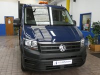 USED 2020 70 VOLKSWAGEN CRAFTER 2.0 CR35 TDI DROPSIDE M STARTLINE 138 BHP 3 SEATS PARKING SENSORS EURO 6 2 VAN GUARD BOXES 1 OWNER SERVICE HISTORY