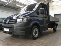 USED 2020 70 VOLKSWAGEN CRAFTER 2.0 CR35 TDI DROPSIDE M STARTLINE 138 BHP 3 SEATS PARKING SENSORS EURO 6 2 VAN GUARD BOXES 1 OWNER SERVICE HISTORY