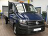 USED 2020 70 VOLKSWAGEN CRAFTER 2.0 CR35 TDI DROPSIDE M STARTLINE 138 BHP 3 SEATS PARKING SENSORS EURO 6 2 VAN GUARD BOXES 1 OWNER SERVICE HISTORY