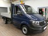 USED 2020 70 VOLKSWAGEN CRAFTER 2.0 CR35 TDI DROPSIDE M STARTLINE 138 BHP 3 SEATS PARKING SENSORS EURO 6 2 VAN GUARD BOXES 1 OWNER SERVICE HISTORY