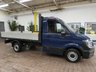 USED 2020 70 VOLKSWAGEN CRAFTER 2.0 CR35 TDI DROPSIDE M STARTLINE 138 BHP 3 SEATS PARKING SENSORS EURO 6 2 VAN GUARD BOXES 1 OWNER SERVICE HISTORY