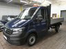USED 2020 70 VOLKSWAGEN CRAFTER 2.0 CR35 TDI DROPSIDE M STARTLINE 138 BHP 3 SEATS PARKING SENSORS EURO 6 2 VAN GUARD BOXES 1 OWNER SERVICE HISTORY