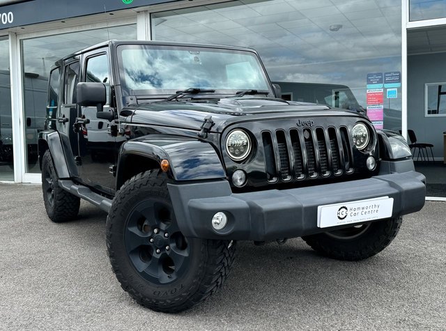 2015 65 Jeep Wrangler 2.8 CRD BLACK EDITION 4d 197 BHP AUTO 